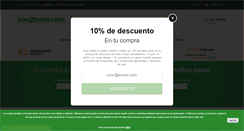 Desktop Screenshot of conzumo.com